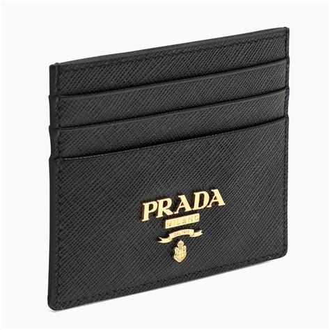 porta carte prada donna|Prada Portacarte Saffiano .